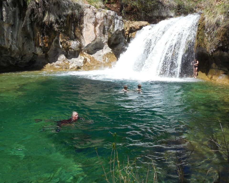 Permits are required to visit Fossil Creek from May 1 through October 1.