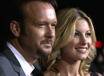Tim McGraw and Faith Hill at the Hollywood premiere of Universal Pictures' Friday Night Lights