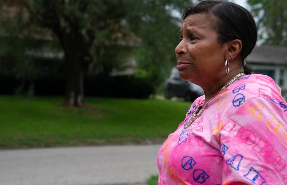 Cahokia Heights resident Yvette Lyles has health problems she believes were caused by the sewage and flood water entering her home for decades because of infrastructure and drainage issues in the city.