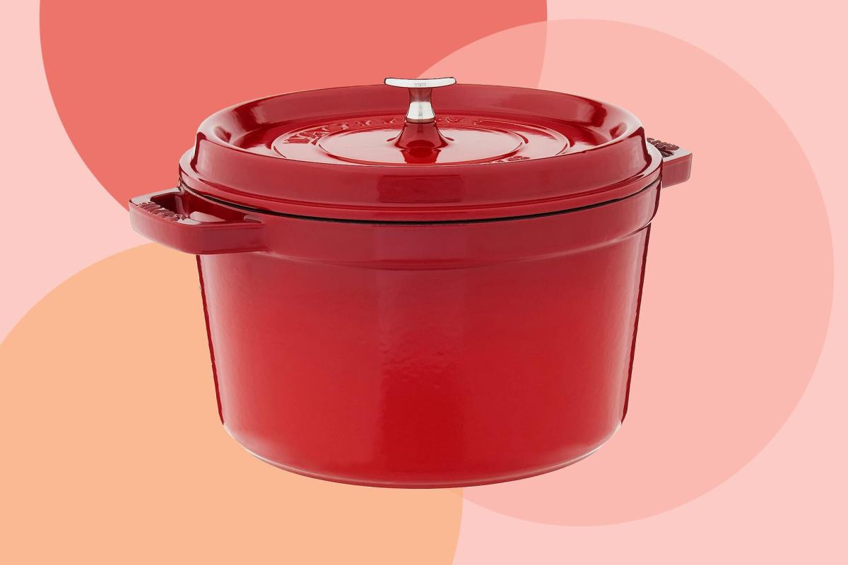 Staub's Tall Dutch Oven on Major Sale