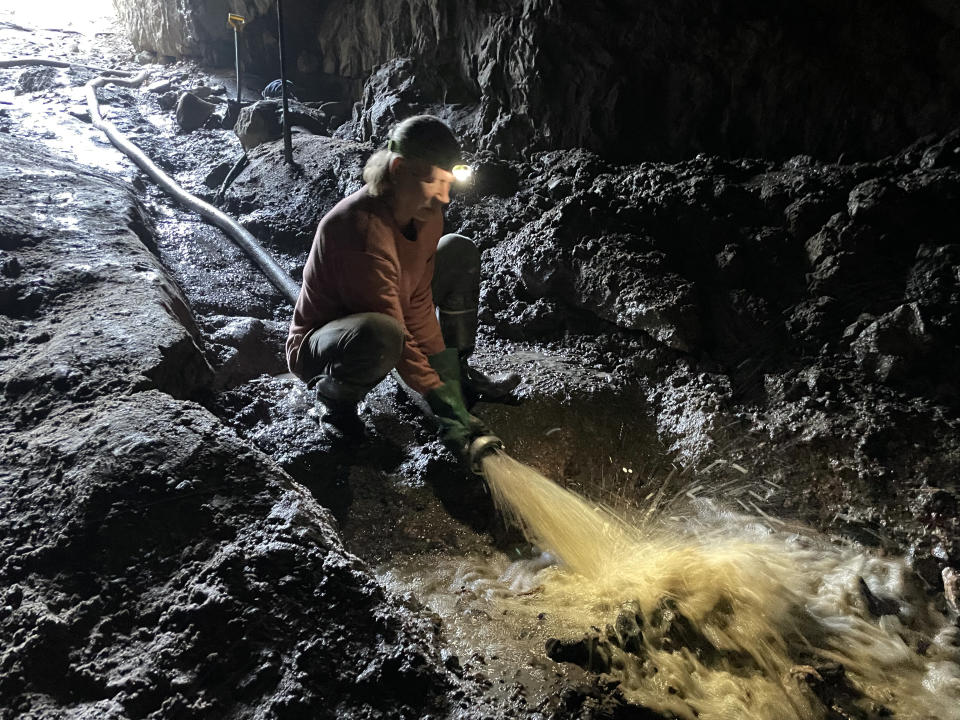 Treasure hunters at the Sibbosberg cave system in Sipoo, a town 20 miles east of Finland's capital Helsinki, hoping to uncover the ‘Lemminkäinen Hoard’ - a hidden stash of gold, jewels and ancient artefacts thought to be worth up to £15 BILLION. See SWNS story SWBRtreasure. Thousands of treasure hunters are expected to gather in Finland in coming weeks as the search for the world’s largest and most valuable stash of gold, jewels and ancient artefacts reaches its decades-long climax. A team of treasure hunters are “on the brink” of unearthing the ‘Lemminkäinen Hoard’ - a hidden stash of gold, jewels and ancient artefacts thought to be worth up to £15 BILLION. Amateur archaeologists from at least five countries, including the UK, have vowed to assist“in any way possible” in the hunt for The Lemminkäinen Hoard, a £15billion trove that has supposedly laid hidden in an underground temple near Helsinki for centuries. It is said to consist of 50,000 gemstones including rubies, sapphires, emeralds and diamonds, and at least 1,000 antiquities dating back thousands of years. 