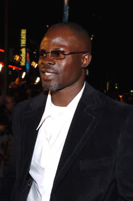 Djimon Hounsou at the Hollywood premiere of Warner Bros. Alexander