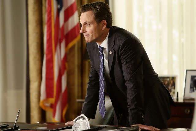 <p>Nicole Wilder/Disney General Entertainment Content via Getty</p> Tony Goldwyn as President Fitzgerald Grant in Scandal