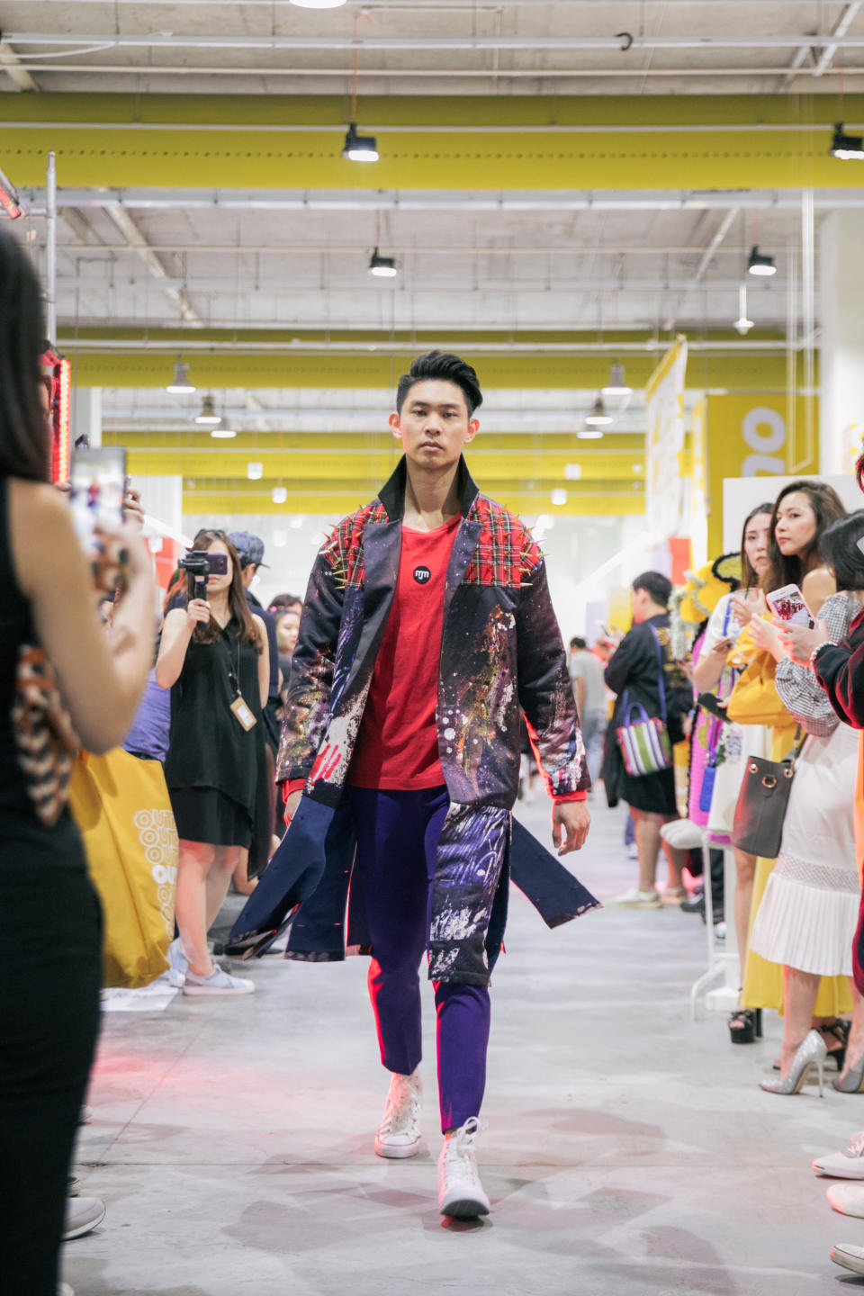 OUTSIDER fashion art festival takes place at a supermarket in Singapore