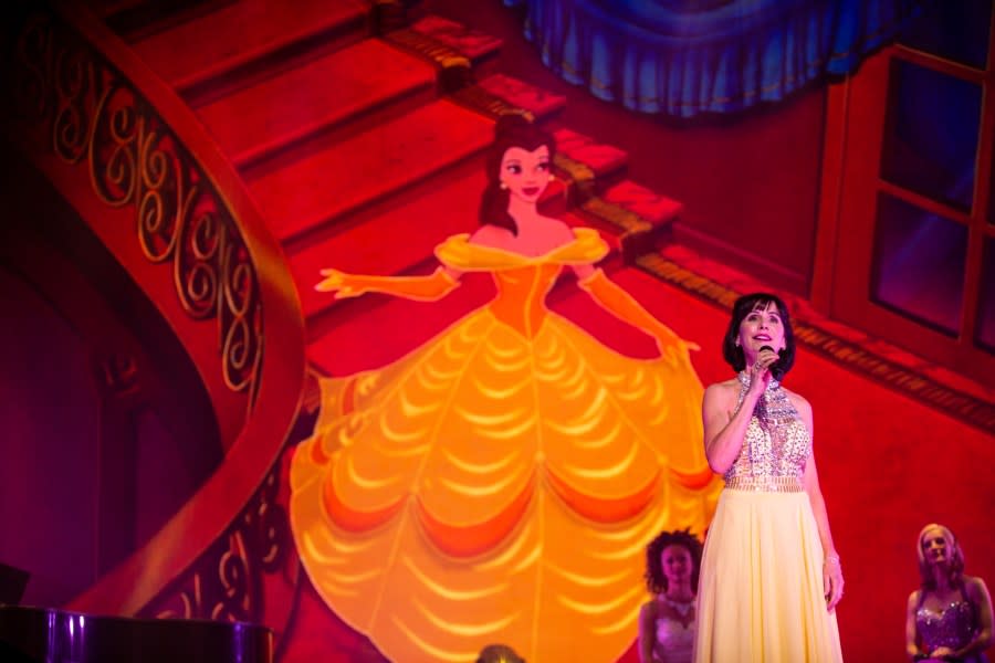 Susan Egan singing in Disney Princess — The Concert.