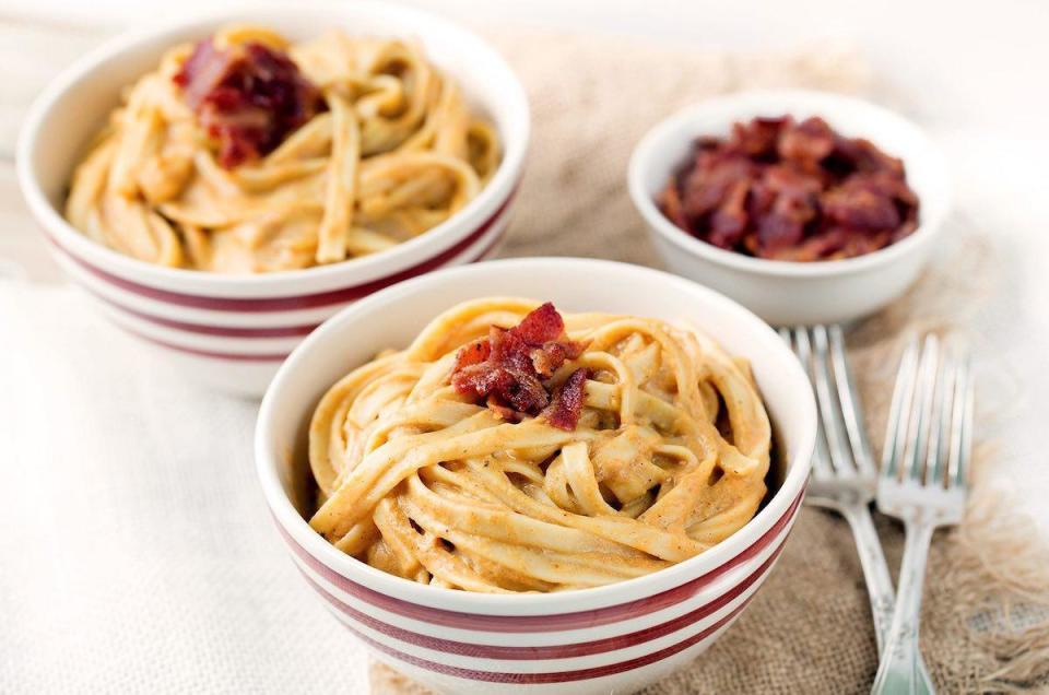 Fettuccine Pumpkin Alfredo