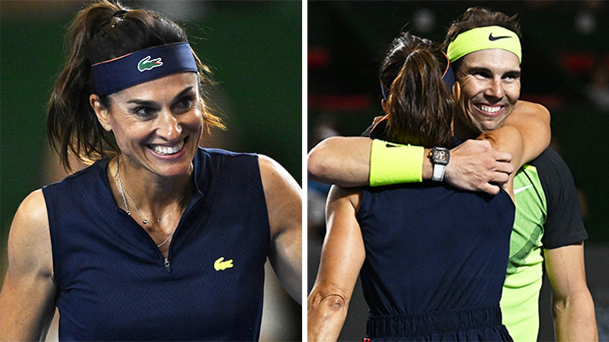 Tennis 22 Rafa Nadal And Gabriela Sabatini Send Fans Into Meltdown