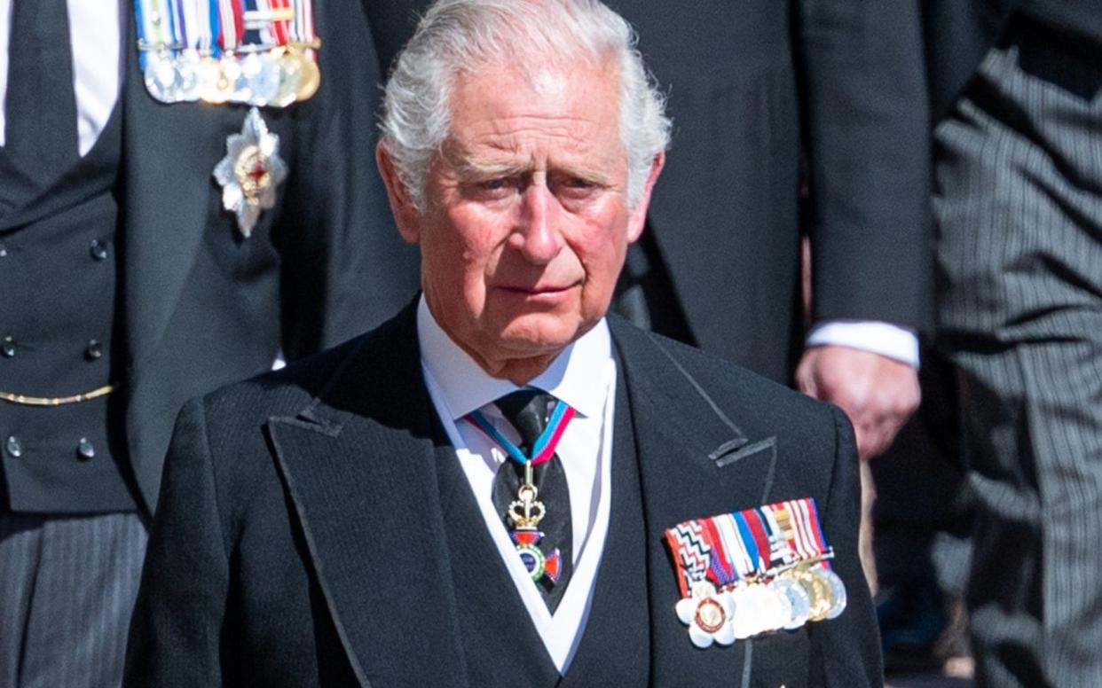 An emotional Prince of Wales is said to be still coming to terms with the death of his father, and feelings are running high over his son Prince Harry's bombshell US television interview 