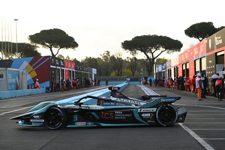 Rome plays home to a Formula E race for the seventh time this weekend (Jaguar Racing via Getty Images)