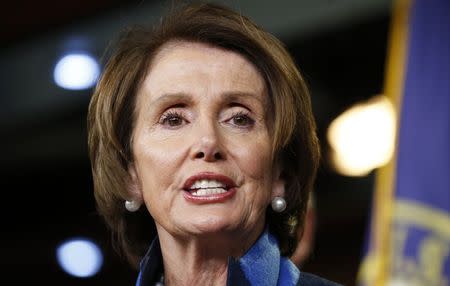 House Democratic leader Nancy Pelosi speaks during a news conference in the U.S. Capitol in Washington December 4, 2014. REUTERS/Kevin Lamarque