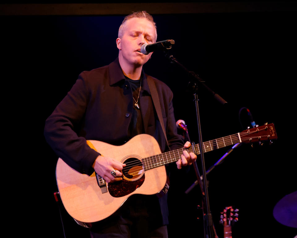 NEW YORK, NEW YORK - DECEMBER 19: Jason Isbell performs during The 9th Annual Talent Show presented by The Ally Coalition at Skirball Center for the Performing Arts on December 19, 2023 in New York City. (Photo by Taylor Hill/Getty Images for The Ally Coalition)