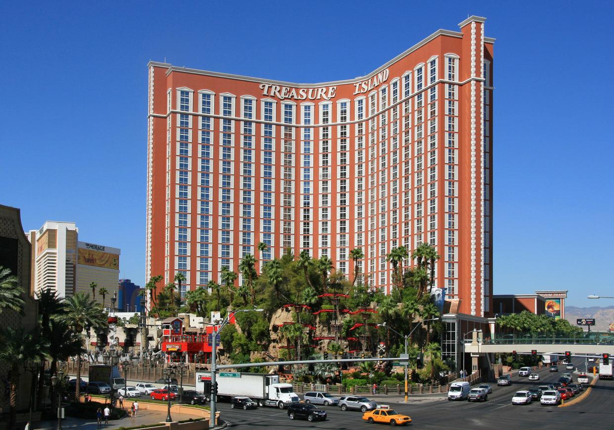 Treasure Island Hotel, Las Vegas, Nevada.