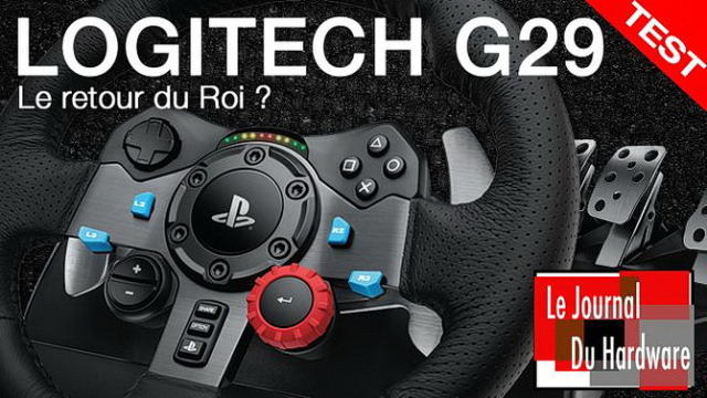 Test Volant Logitech G29 