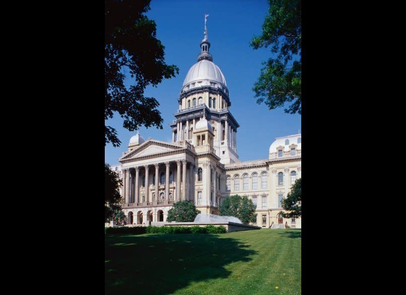 <strong>ILLINOIS STATE CAPITOL</strong>  Springfield, Illinois    <strong>Year completed:</strong> 1889  <strong>Architectural style:</strong> French Renaissance  <strong>FYI:</strong> Before it became the site of the capitol, the location—the highest in Springfield—was proposed as a burial place for Abraham Lincoln. Mary Todd Lincoln wanted him buried in the Oak Ridge Cemetery instead.  <strong>Visit:</strong> The capitol is open Monday to Friday, 8 a.m. to 4 pm, and Saturday and Sunday, 9 a.m. to 3 p.m. Coordinate group tours through the Physical Services department.