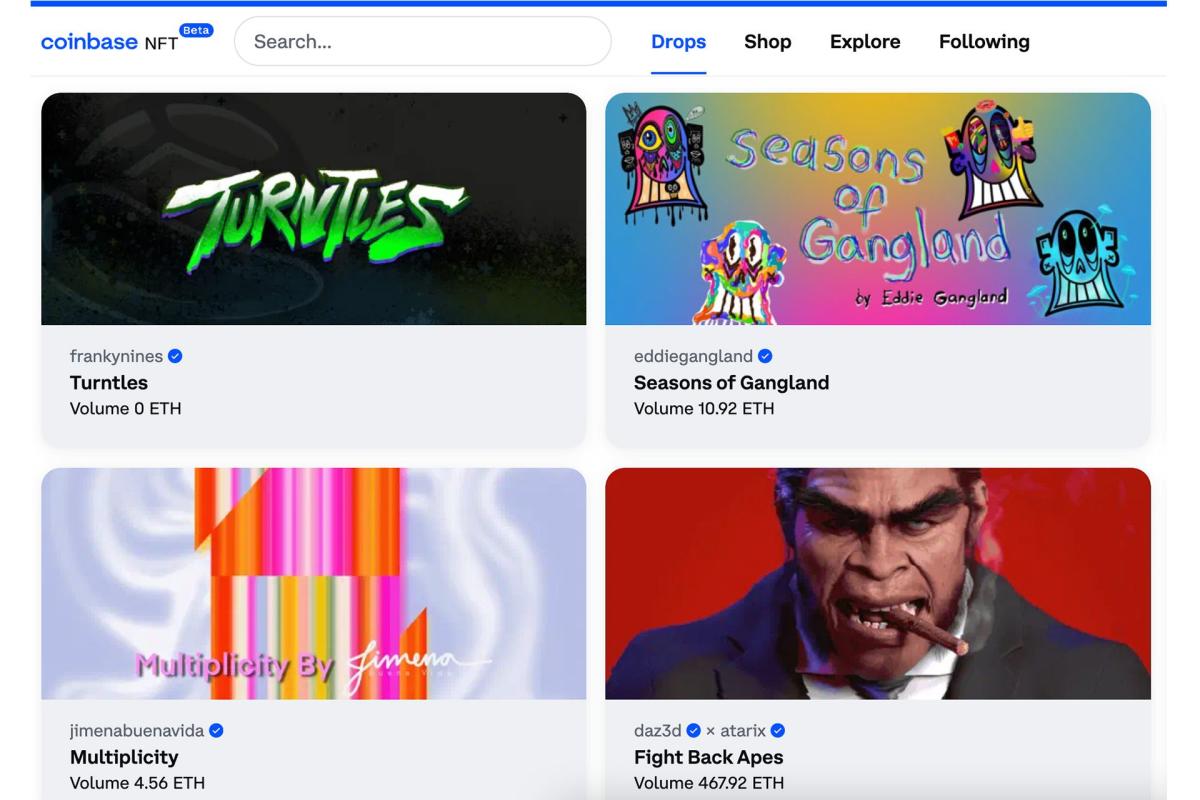 Every NFT Project Coinbase Has Partnered With (So Far) - NFT Sweep