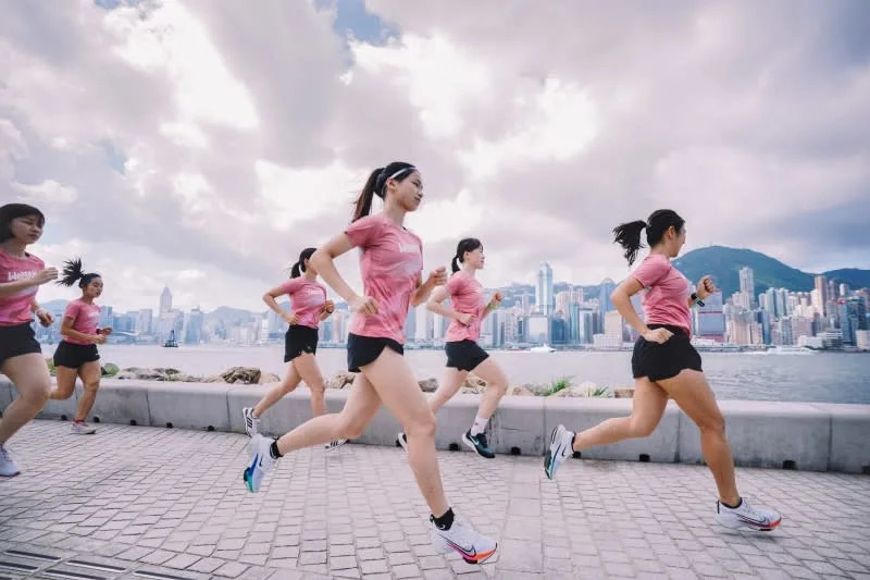 黃祖琛於前年加入由資深跑手創立的跑班。（相片由受訪者提供）