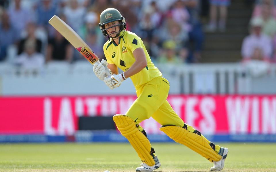 Ellyse Perry in action at Taunton