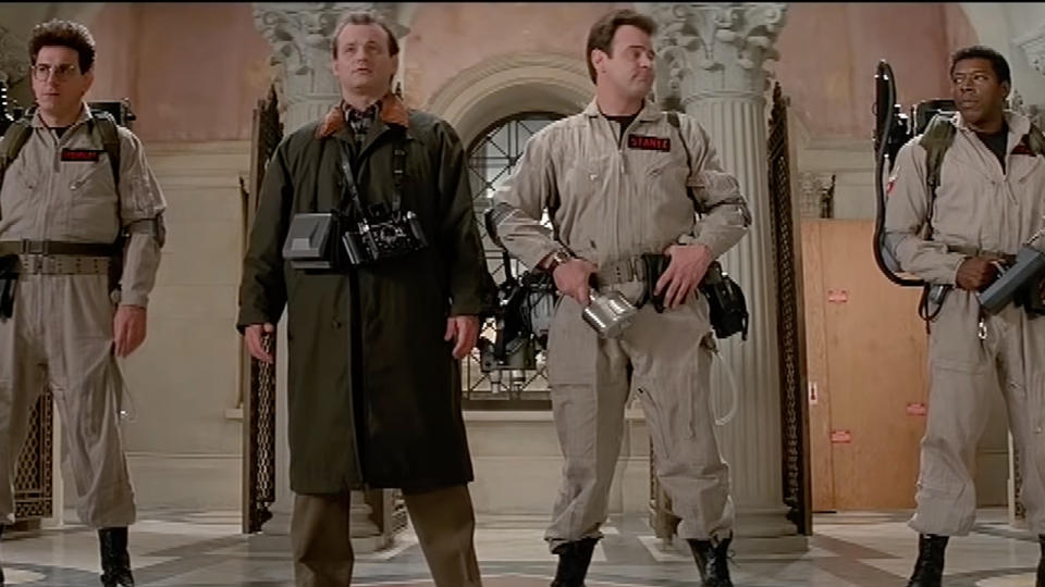 "Let's suck in the guts guys, we’re the Ghostbusters." - Ghostbusters II