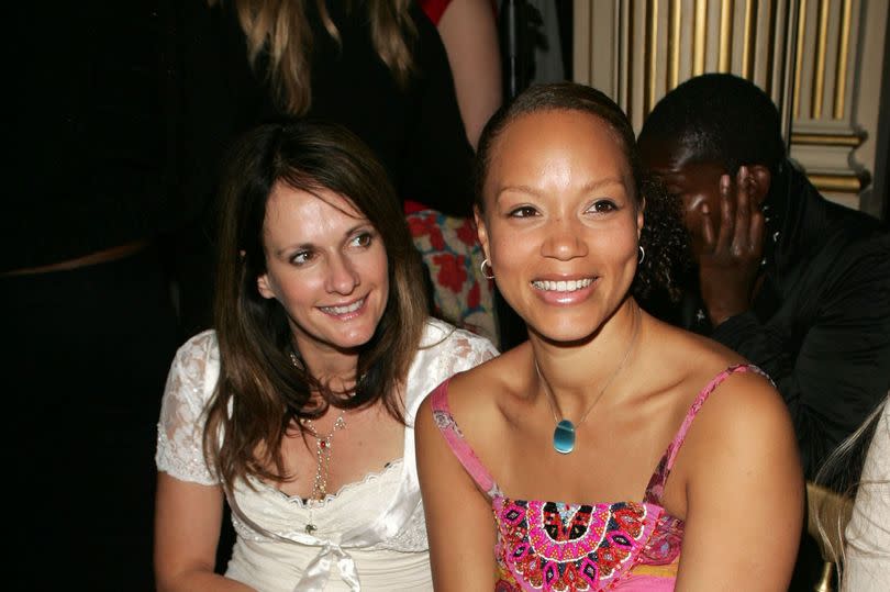 Sian Reeves and Angela Griffin in 2006