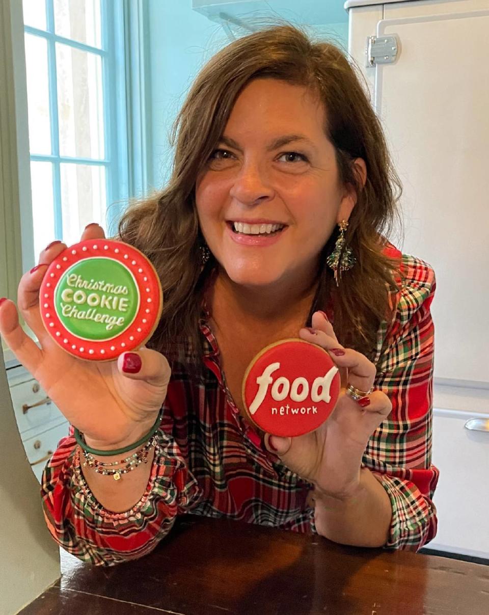 Versailles baker Lauren Jacobs will appear on Food Network’s “Christmas Cookie Challenge” on Dec. 11 at 8 p.m. She will compete for $10,000.