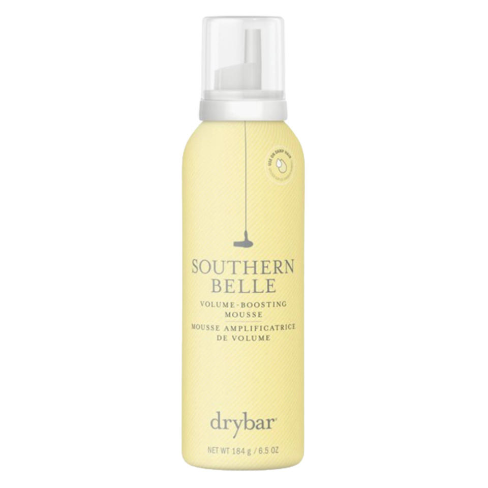 DryBar Southern Belle Volume-Boosting Mousse on white background