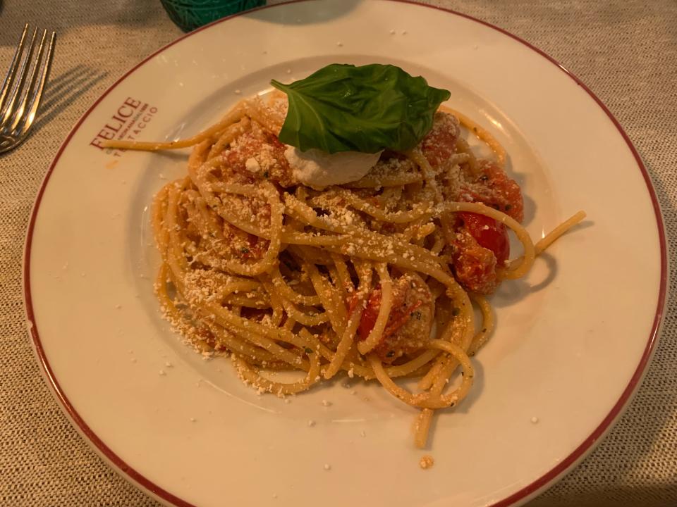 Spaghetti in Milan