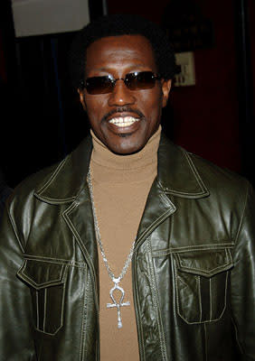 Wesley Snipes at the NY premiere of Universal Pictures' Inside Man