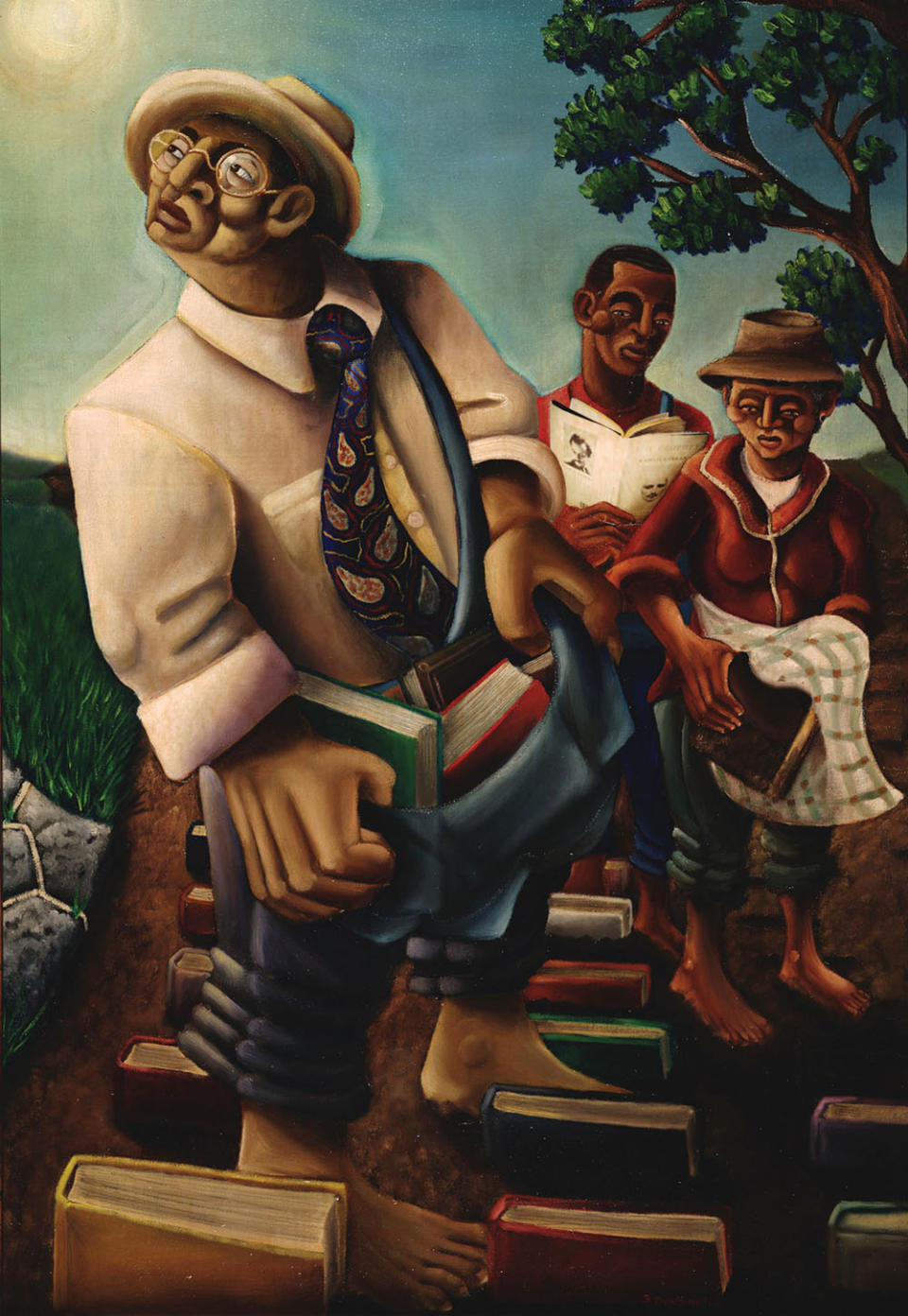 ‘The Cultivators’ by Samuel Dunson - Credit: Courtesy of Sofi Stadium.