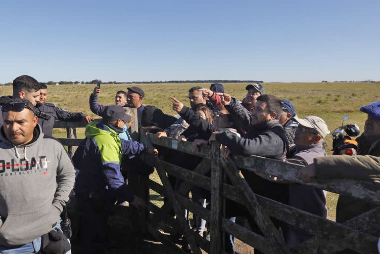 Toma de tierras en El Marquesado, Mar del Plata