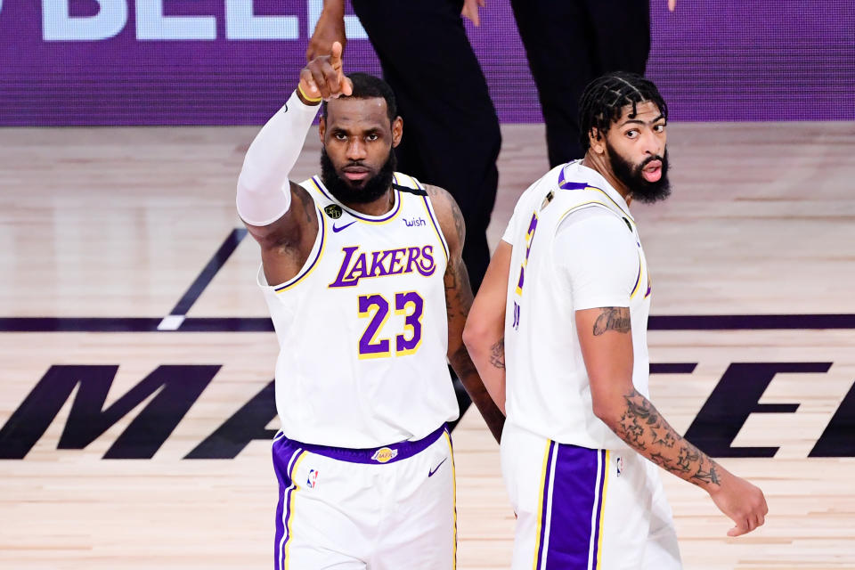 LeBron James Anthony Davis Top Three Playoff Duo NBA History Statistics