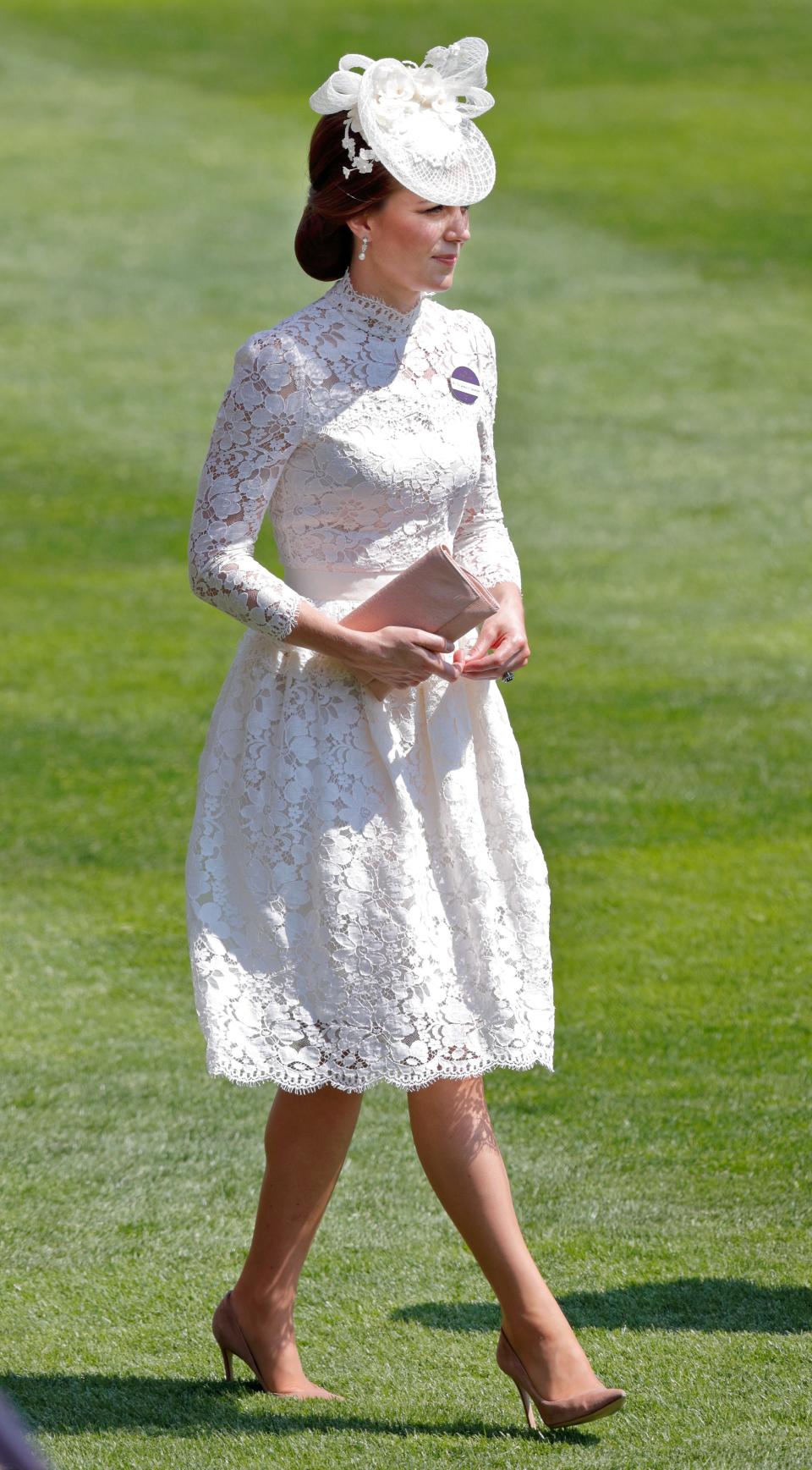 Catherine, Duchess of Cambridge attends day 1 of Royal Ascot  - Max Mumby