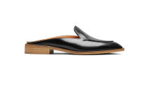 <p>Everlane Modern Loafer Mule, $155, <a rel="nofollow noopener" href="https://www.everlane.com/products/womens-modern-loafer-mule-buffedblack?collection=womens-shoes" target="_blank" data-ylk="slk:everlane.com;elm:context_link;itc:0;sec:content-canvas" class="link "> everlane.com</a> </p>