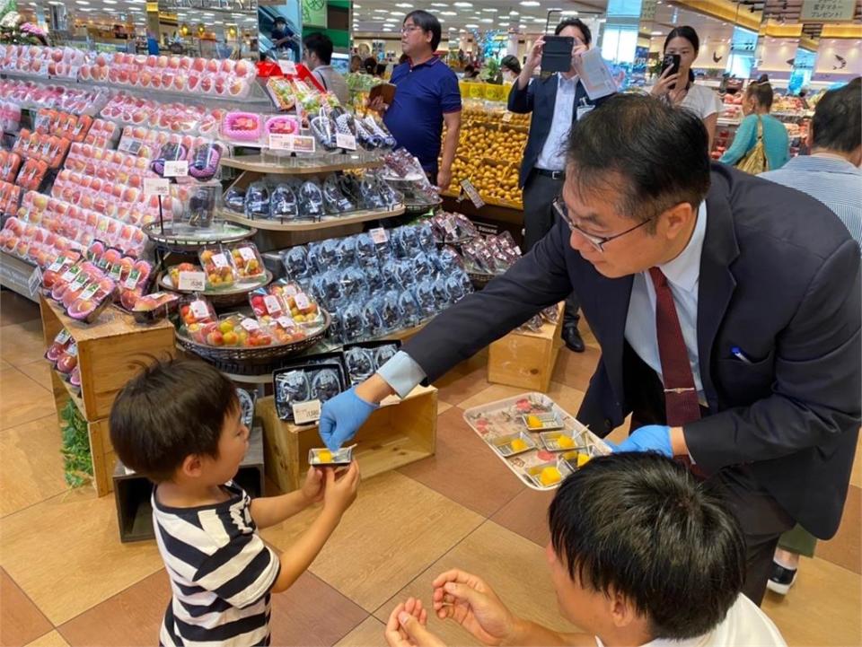 快新聞／芒果銷日本關西  黃偉哲拚農產外銷再創佳績