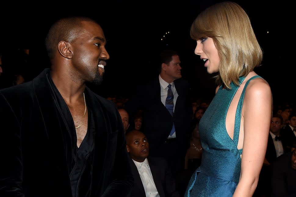 Kanye West and Taylor Swift