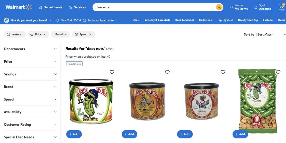 "Dees nuts" search results for Walmart.com