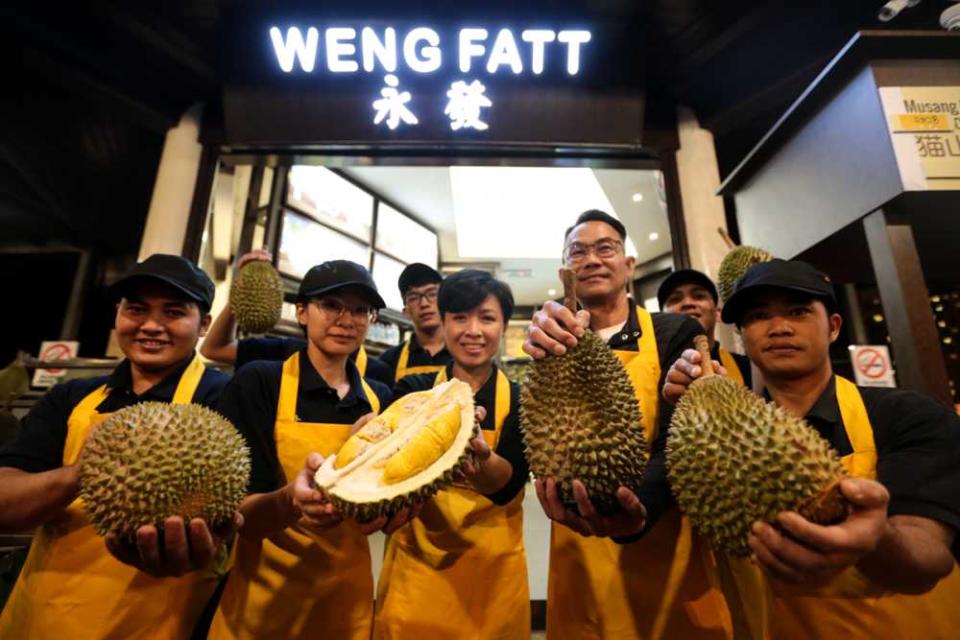 Durian lovers can expect to sample various types of durians ranging from XO, Tekka, D24, Musang King, Red Prawn and the rare Black Thorn varieties throughout the festival. ― Picture by Ahmad Zamzahuri