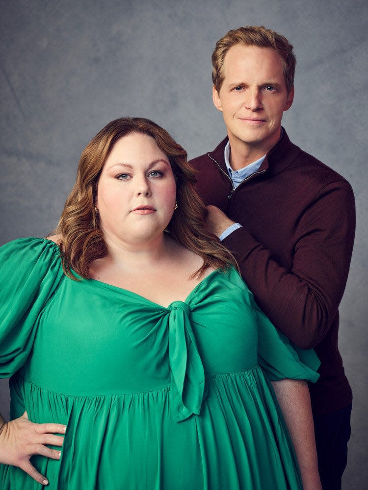 Chrissy Metz and Chris Greere portrait.