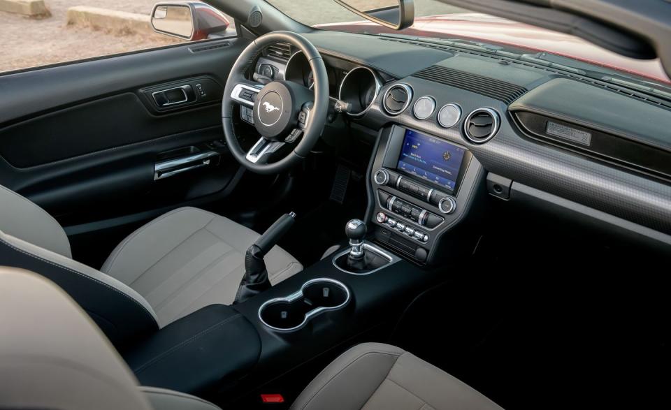 <p>2020 Ford Mustang EcoBoost High Performance package convertible</p>