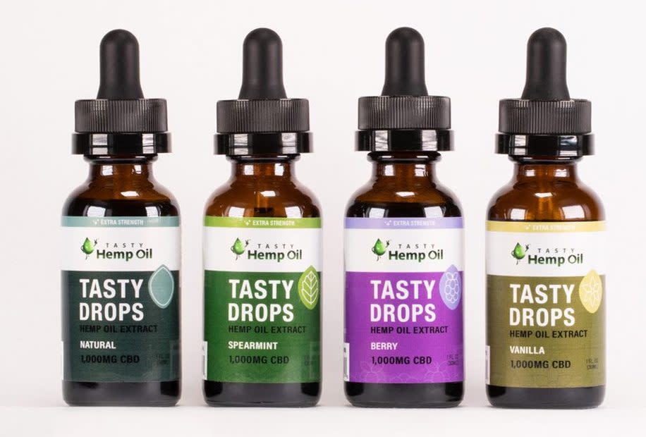 Tasty Drops CBD Oil Tincture (Made By Hemp)