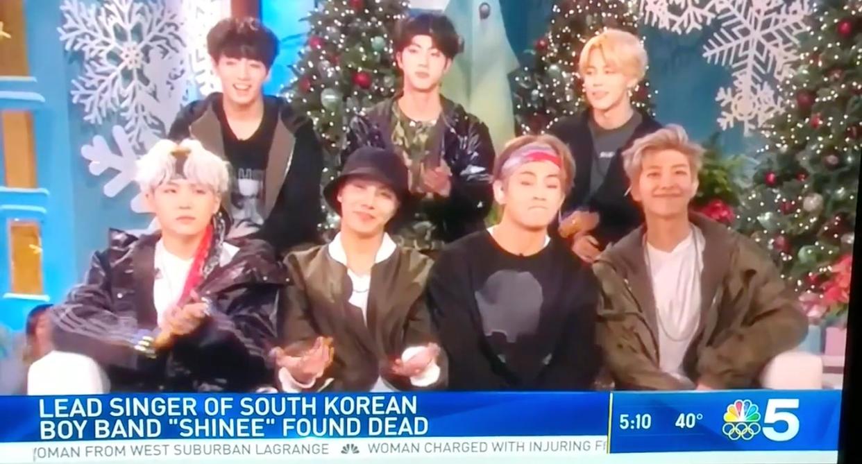 NBC Chicago used BTS video to talk about SHINee’s Jonghyun’s death (Photo: Screenshot | YouTube)