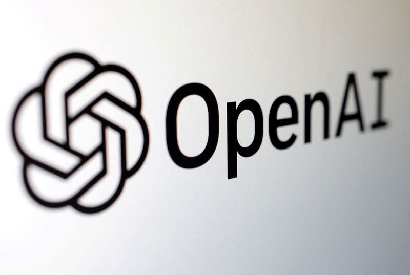 FILE PHOTO: FILE PHOTO: Illustration shows OpenAI logo