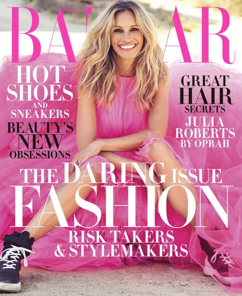 Julia Roberts covers <em>Harper's Bazaar</em>