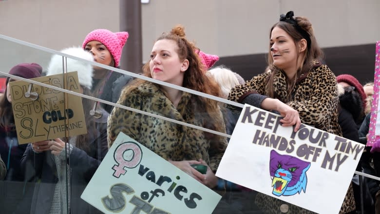 10 striking signs from the Women's March in Toronto