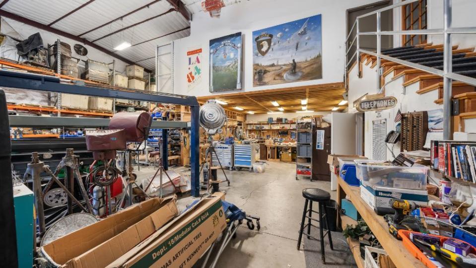 The lot includes two warehouses which are filled with memorabilia from Debbie Reynolds’s memorable career - Credit: David Lalush Photography