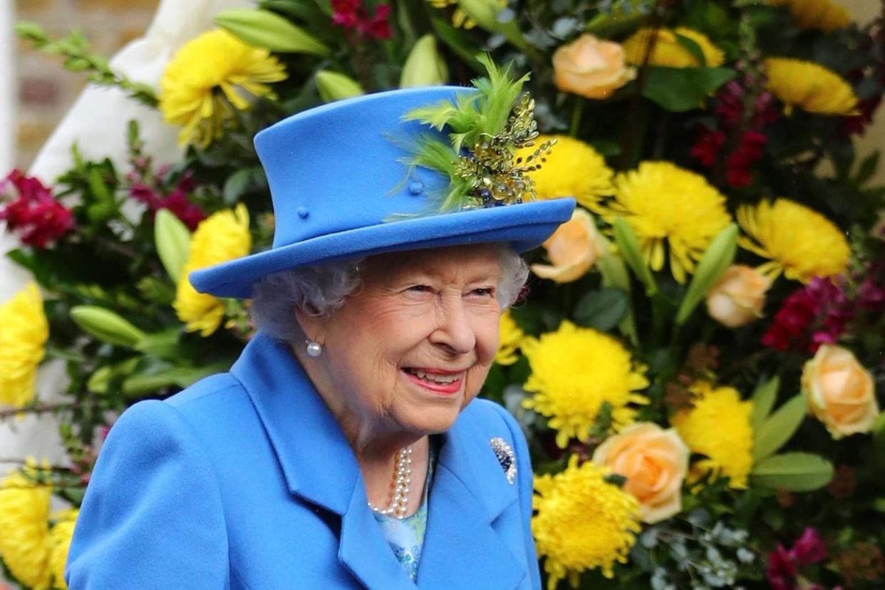 Queen Elizabeth II has congratulated Boris Johnson and Carrie Symonds: PA