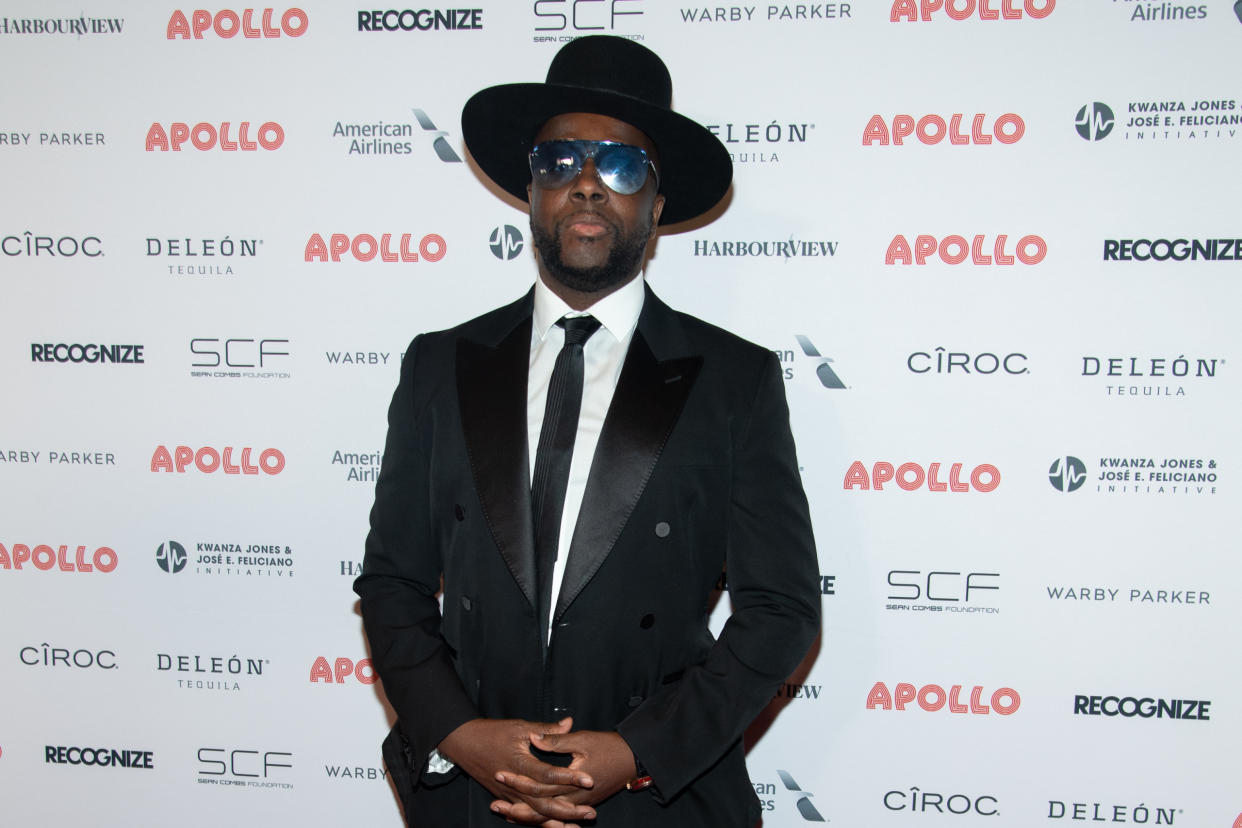Wyclef Jean attends the 2023 Apollo Spring Benefit at The Apollo Theater on June 12, 2023 in New York City