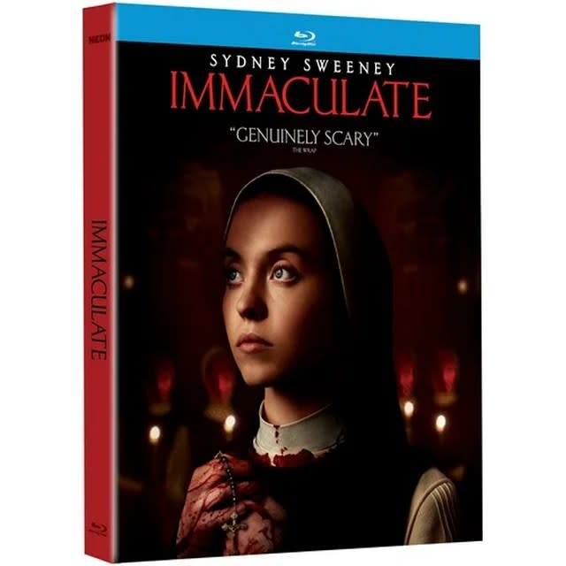 DVD cover of sydney sweeney immaculate movie