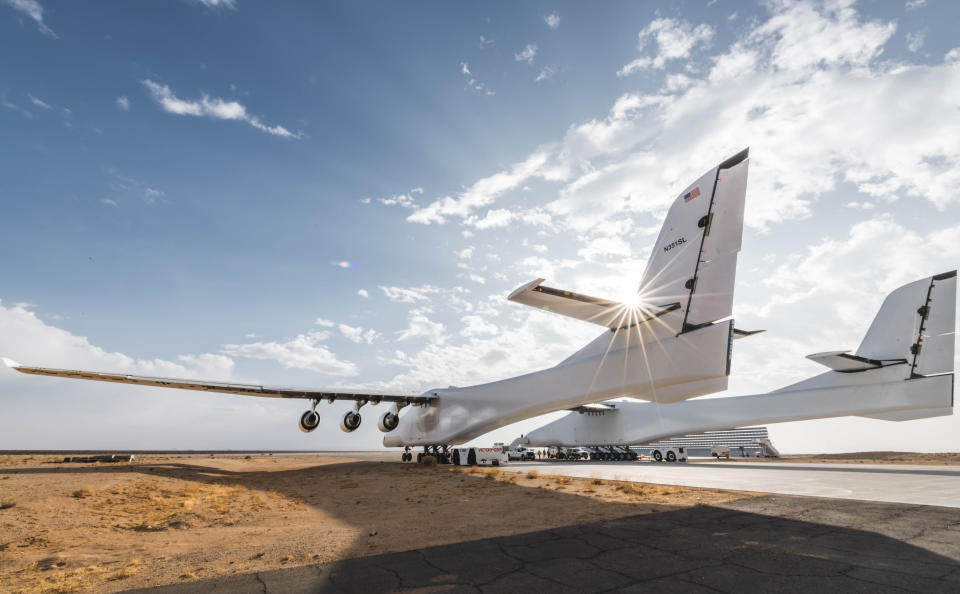Turns out there's a reason Stratolaunch has been ramping up its taxi tests: