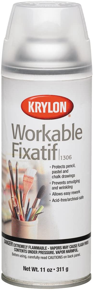 Fixative Spray for Pastel, Charcoal & Painting Free Worldwide