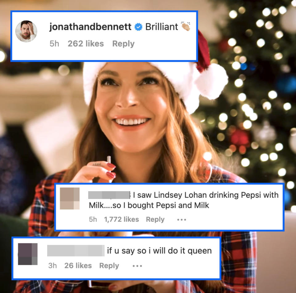 Jonathan Bennett comments "brilliant"